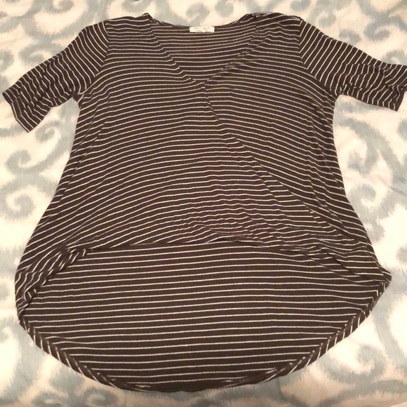 Striped green and white shirt - Picture 1 of 1